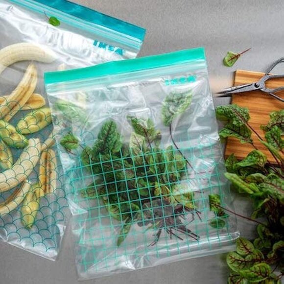 2 Sets of Ikea ISTAD Bags, Freezer Safe, Reusable Food Storage Bags - Picture 2 of 6